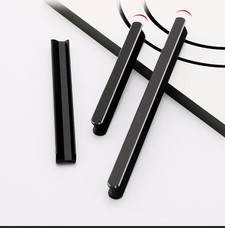 Light luxury cabinet door handle, golden modern, simple, high-end European style wardrobe, cabinet drawer, cabinet handle