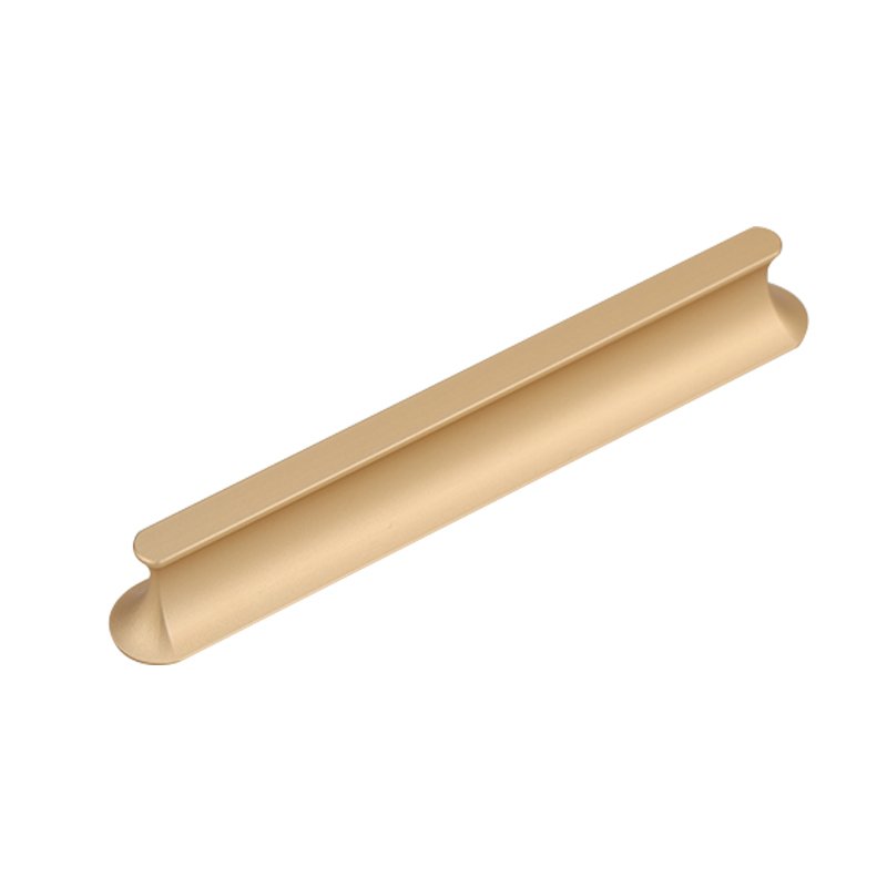 One word solid thickened space aluminum alloy handle, modern simple drawer, wardrobe door handle, hardware accessories